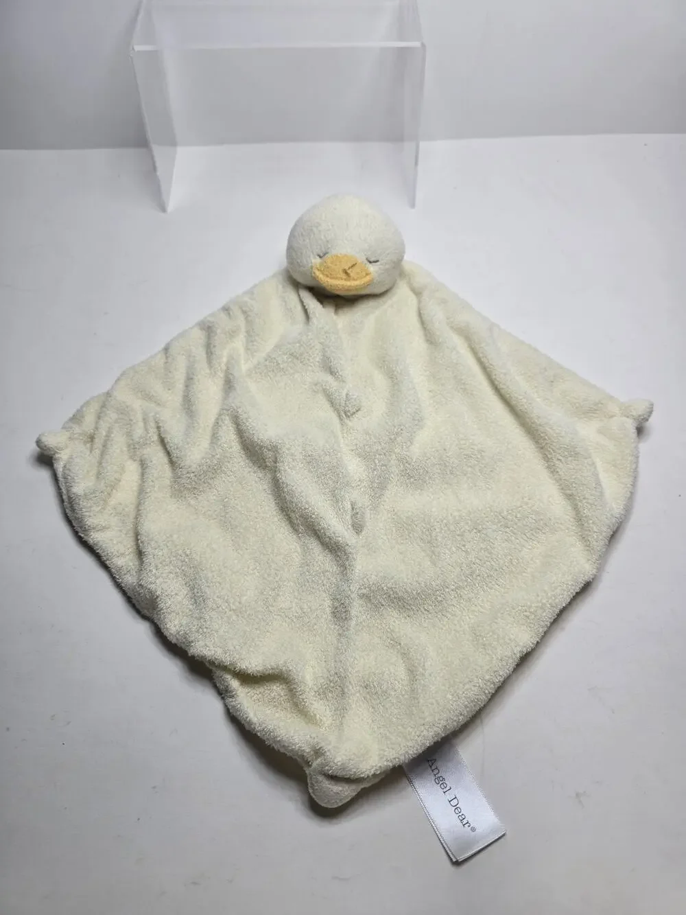 Angel Dear Duck Chick Yellow Blankie Baby Lovey Security Blanket Soother Kids
